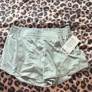 Lululemon Athletica Gray Elastic Shorts